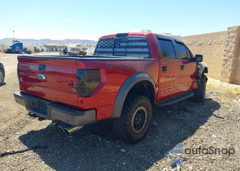 2014 Ford F-150 Svt Raptor z USA, uszkodzony, nr VIN 1FTFW1R69EFA82420